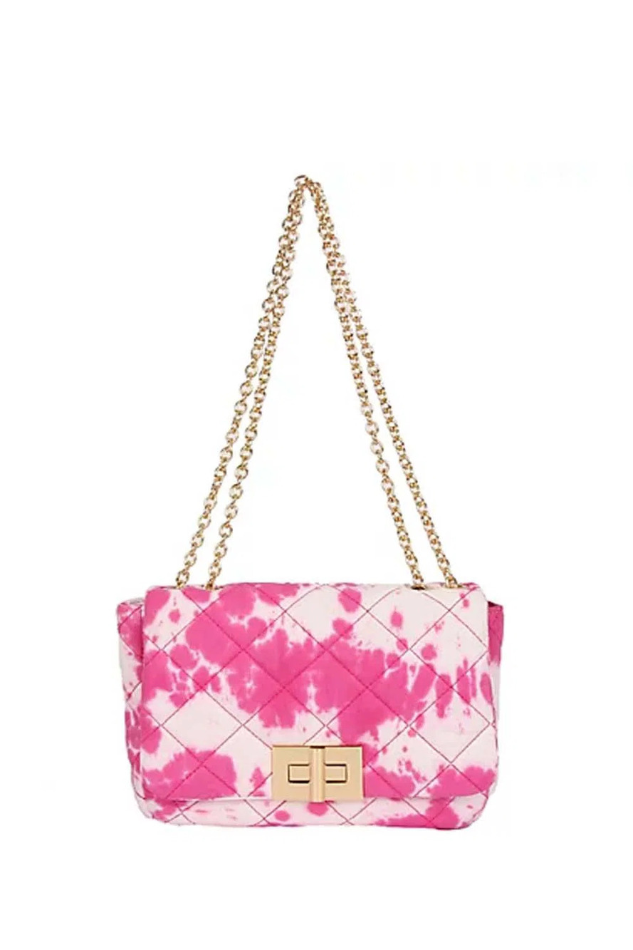 Jelavu Tie Dye Shoulder Bag The Barney Pink
